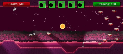 Screenshot of the Dash game